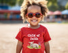 Child of Faith Toddler Short Sleeve T-Shirt - My Faith My Father
