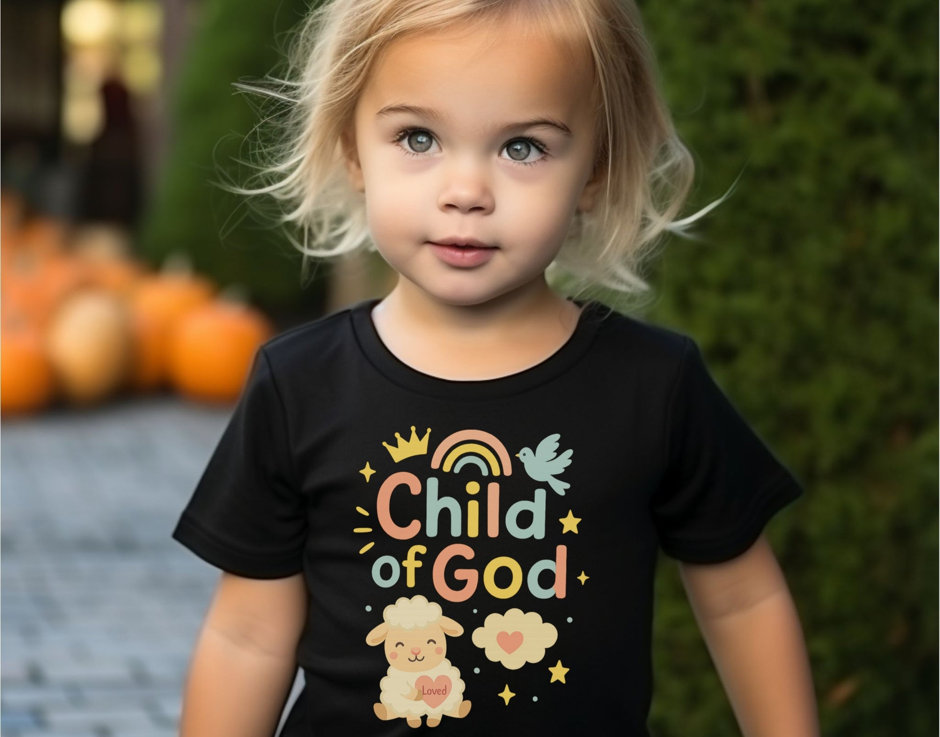 Child of God Toddler Short Sleeve T-Shirt - My Faith My Father