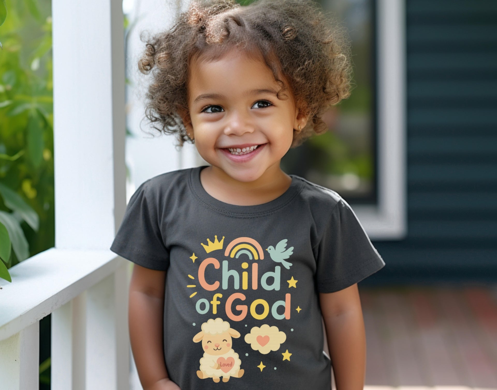 Child of God Toddler Short Sleeve T-Shirt - My Faith My Father