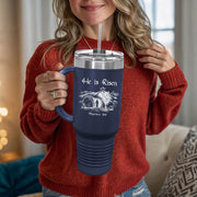 He is Risen 40oz Insulated Travel Mug - My Faith My Father