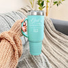 God Is Still Writing Your Story 40oz Insulated Travel Mug - My Faith My Father