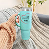Search Me God 40oz Insulated Travel Mug - My Faith My Father