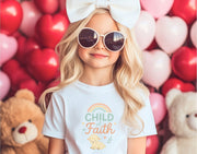 Child of Faith Toddler Short Sleeve T-Shirt - My Faith My Father