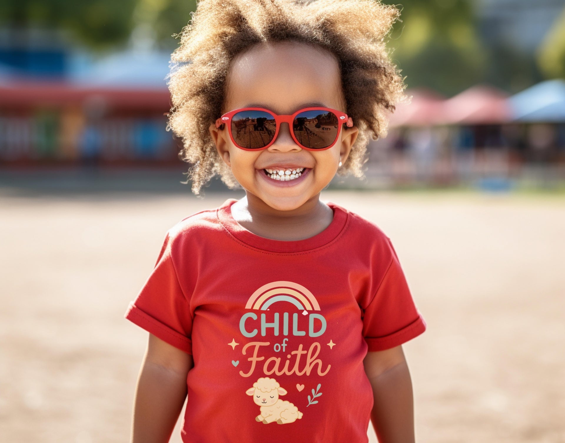 Child of Faith Toddler Short Sleeve T-Shirt - My Faith My Father