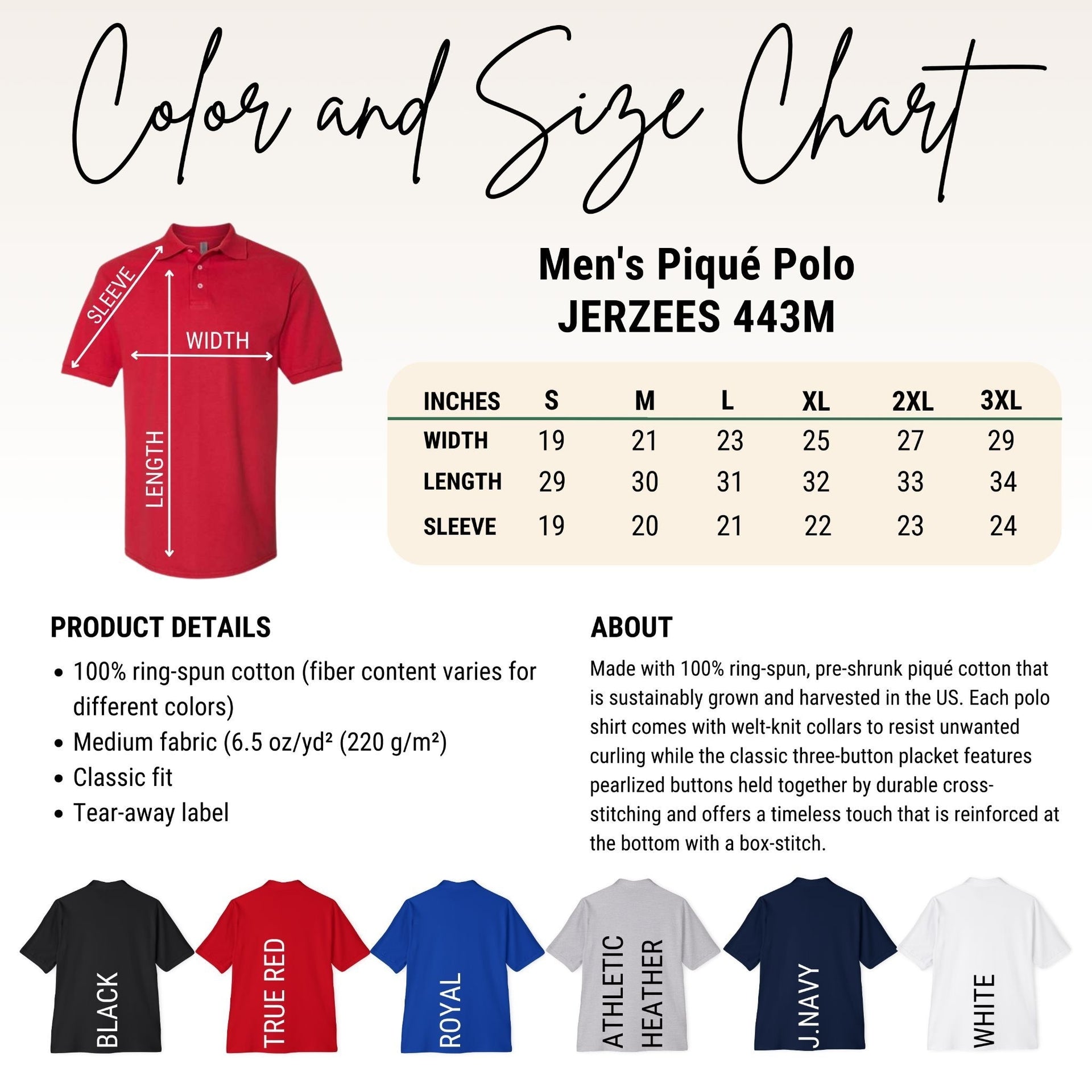 Cross Men's Piqué Polo - My Faith My Father