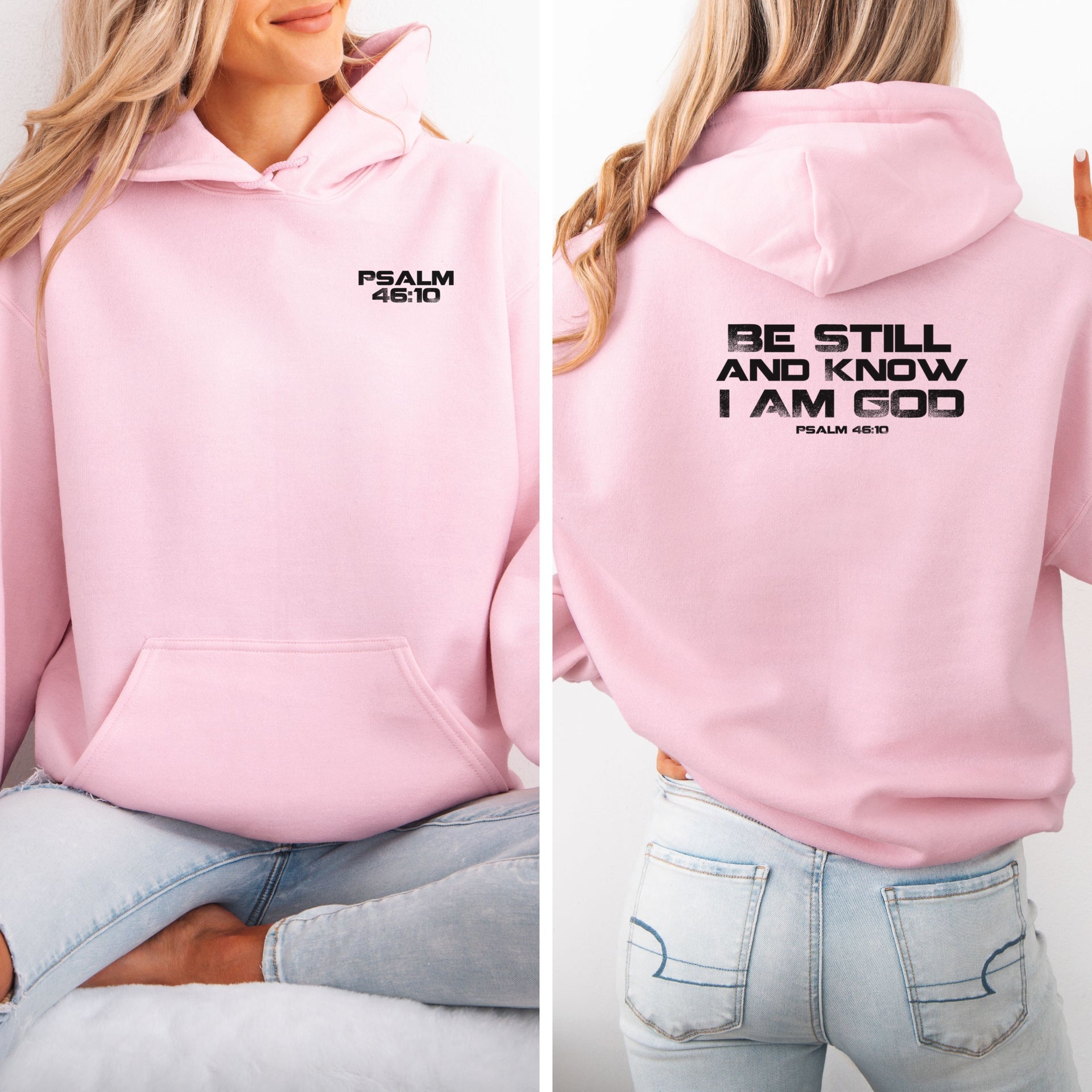 Be Still And Know I Am God Unisex Hoodie - My Faith My Father