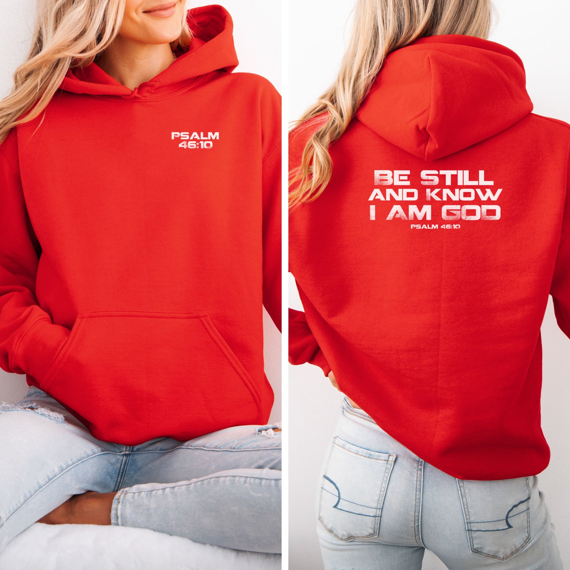 Be Still And Know I Am God Unisex Hoodie - My Faith My Father