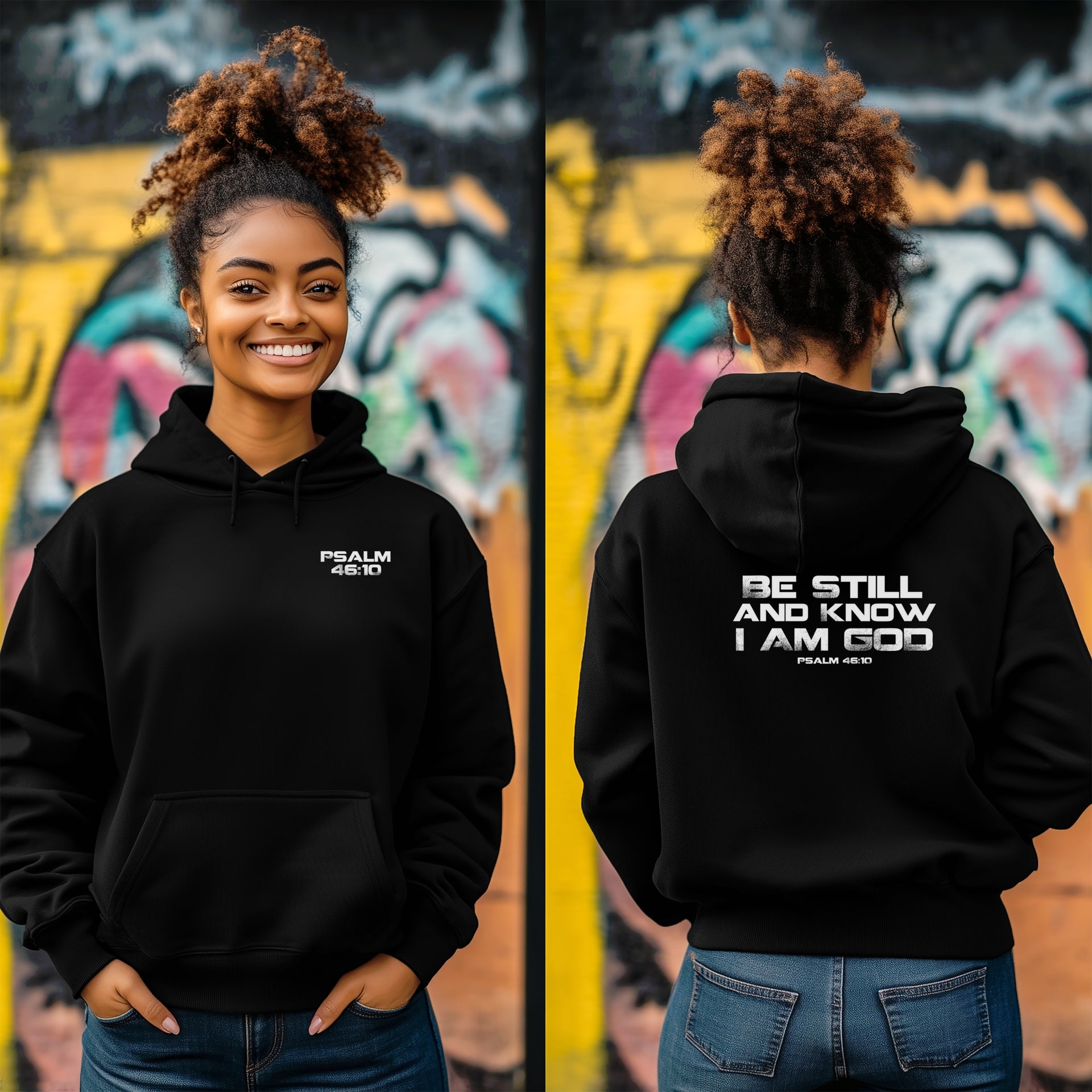 Be Still And Know I Am God Unisex Hoodie - My Faith My Father