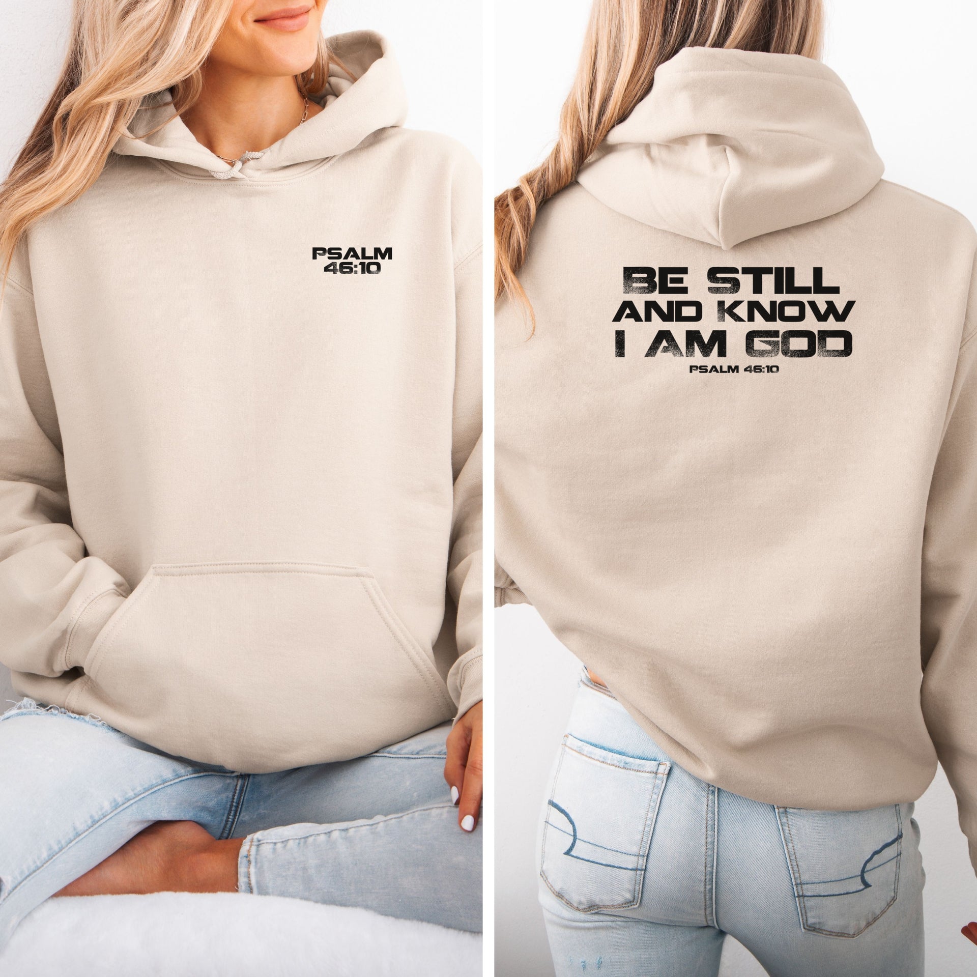 Be Still And Know I Am God Unisex Hoodie - My Faith My Father