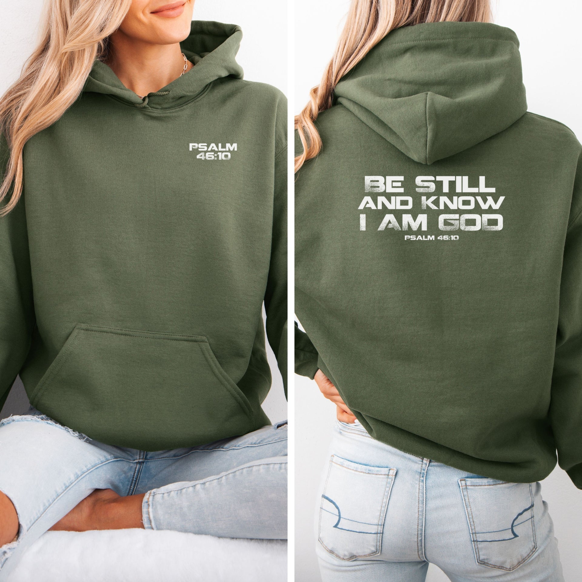 Be Still And Know I Am God Unisex Hoodie - My Faith My Father