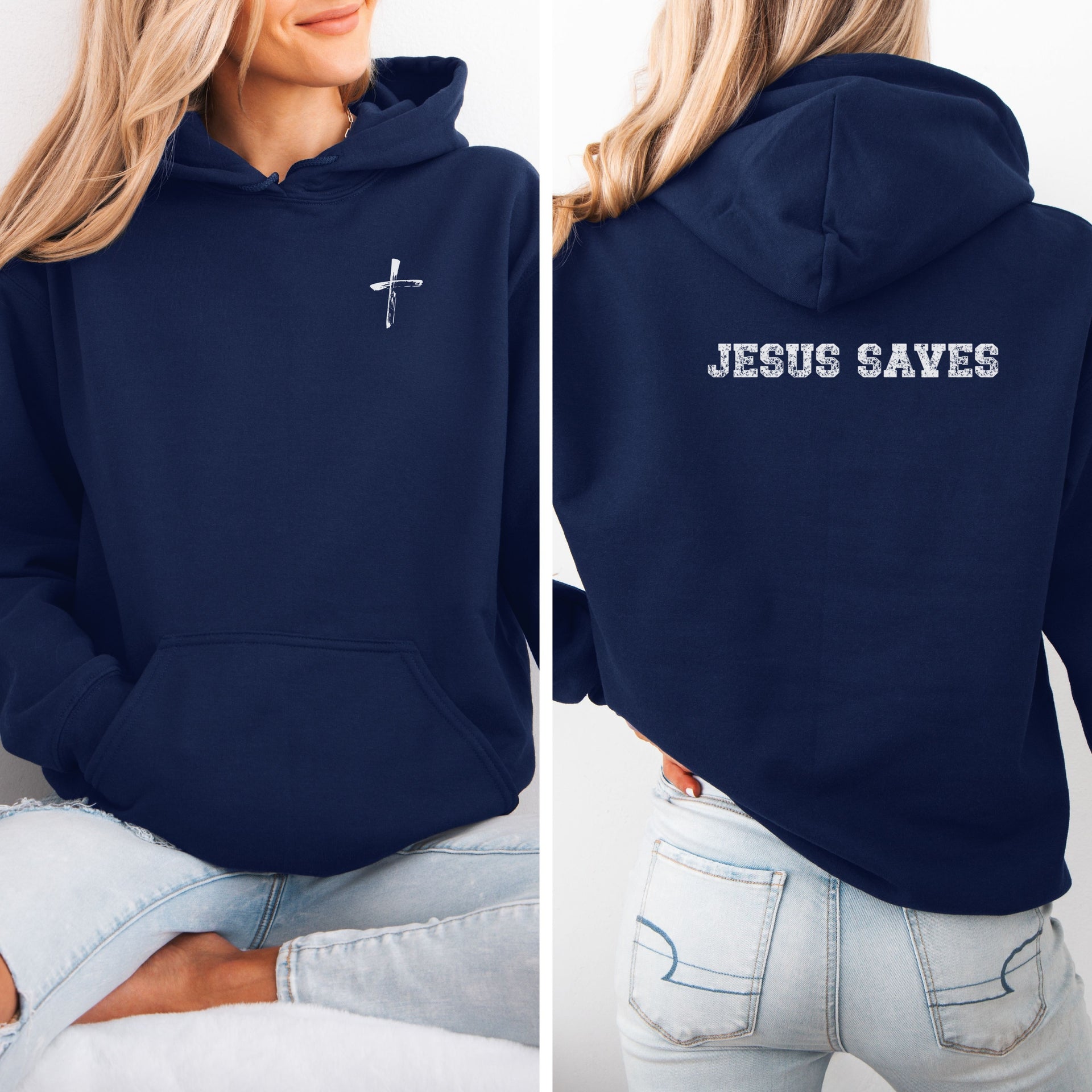 Jesus Saves Unisex Hoodie - My Faith My Father