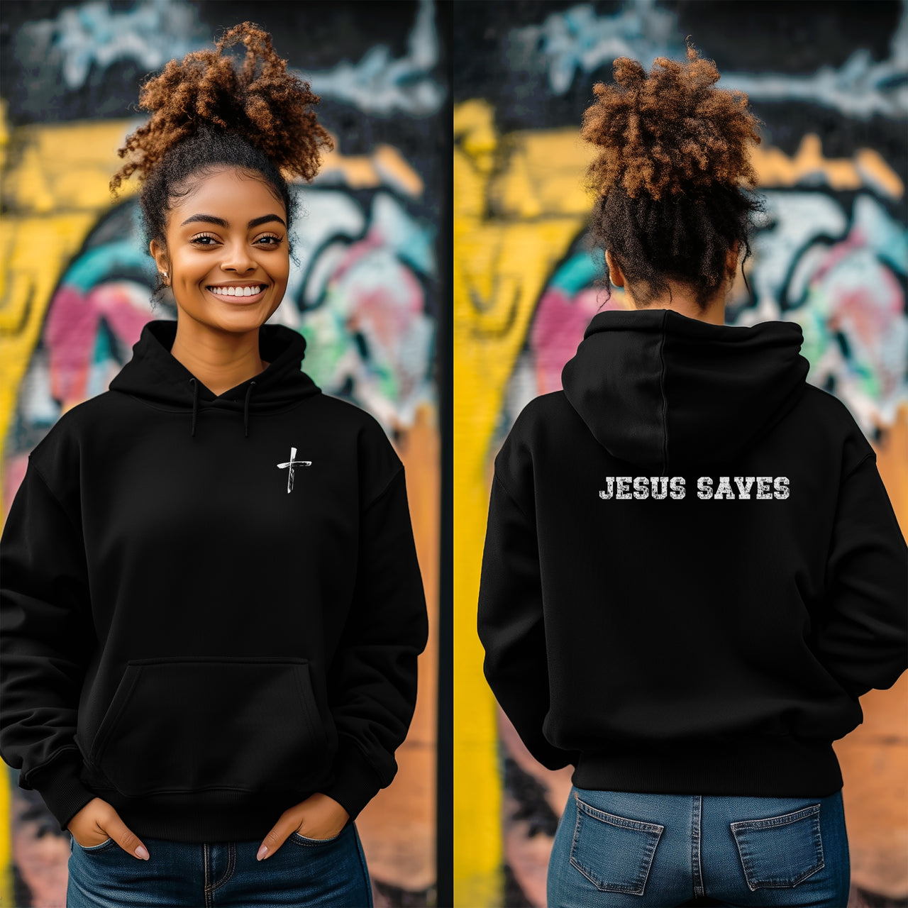 Jesus Saves Unisex Hoodie - My Faith My Father