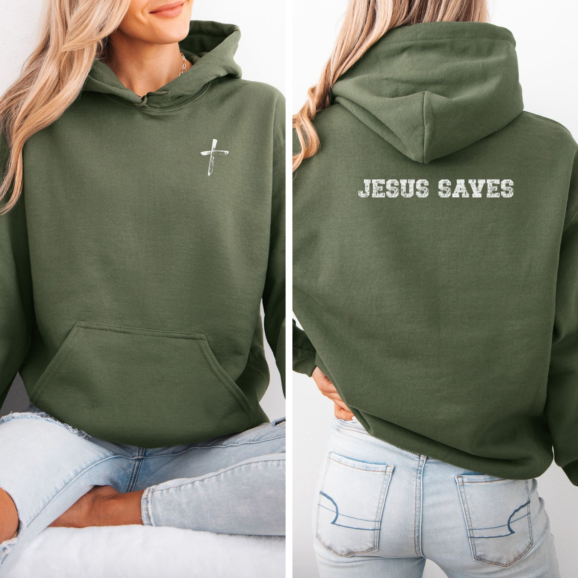 Jesus Saves Unisex Hoodie - My Faith My Father