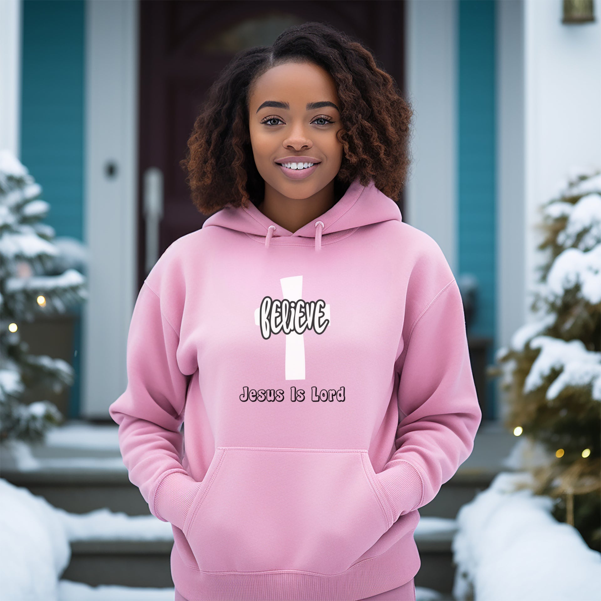Believe Jesus is Lord Unisex Hoodie - My Faith My Father