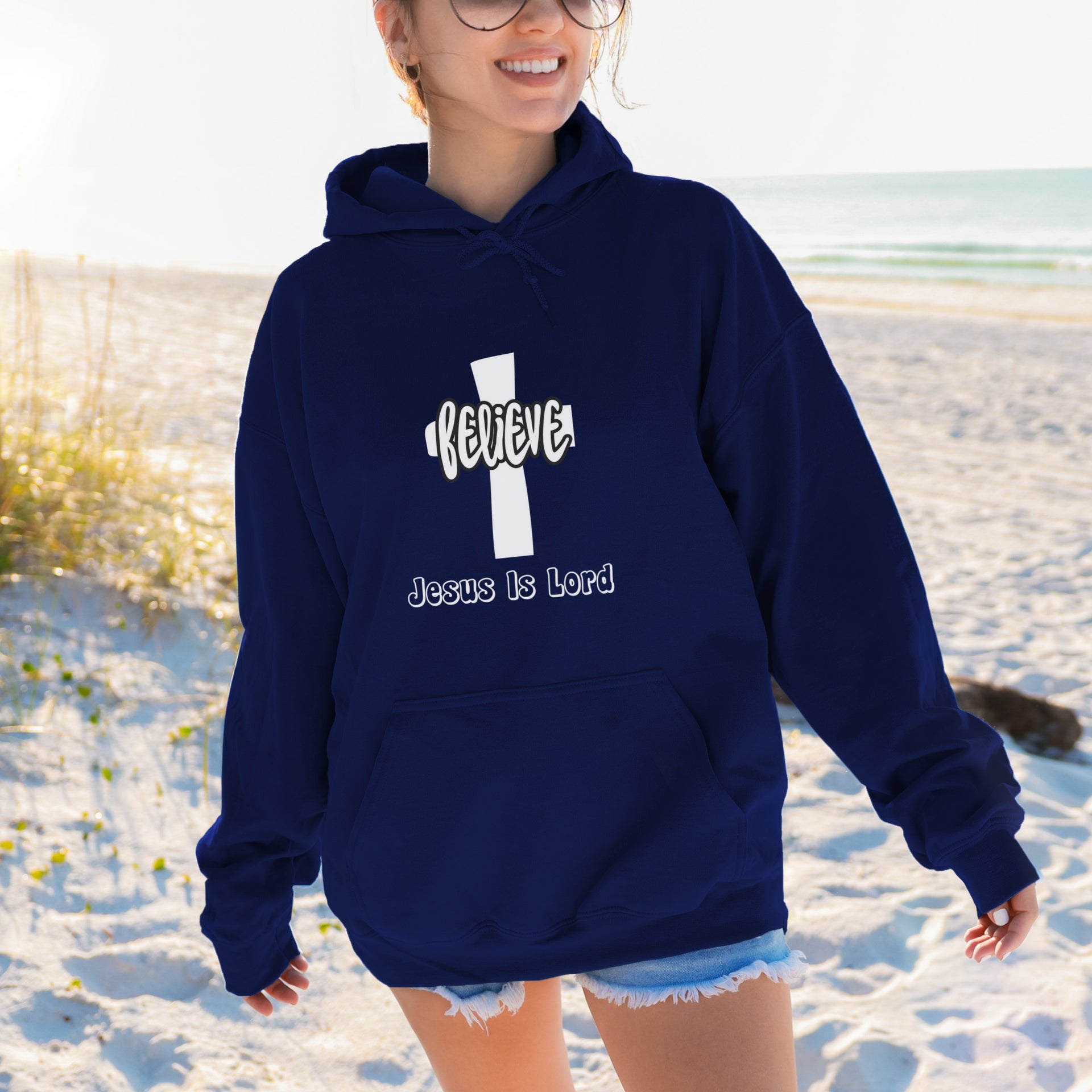 Believe Jesus is Lord Unisex Hoodie - My Faith My Father