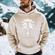 Jesus on Cross Unisex Hoodie - My Faith My Father