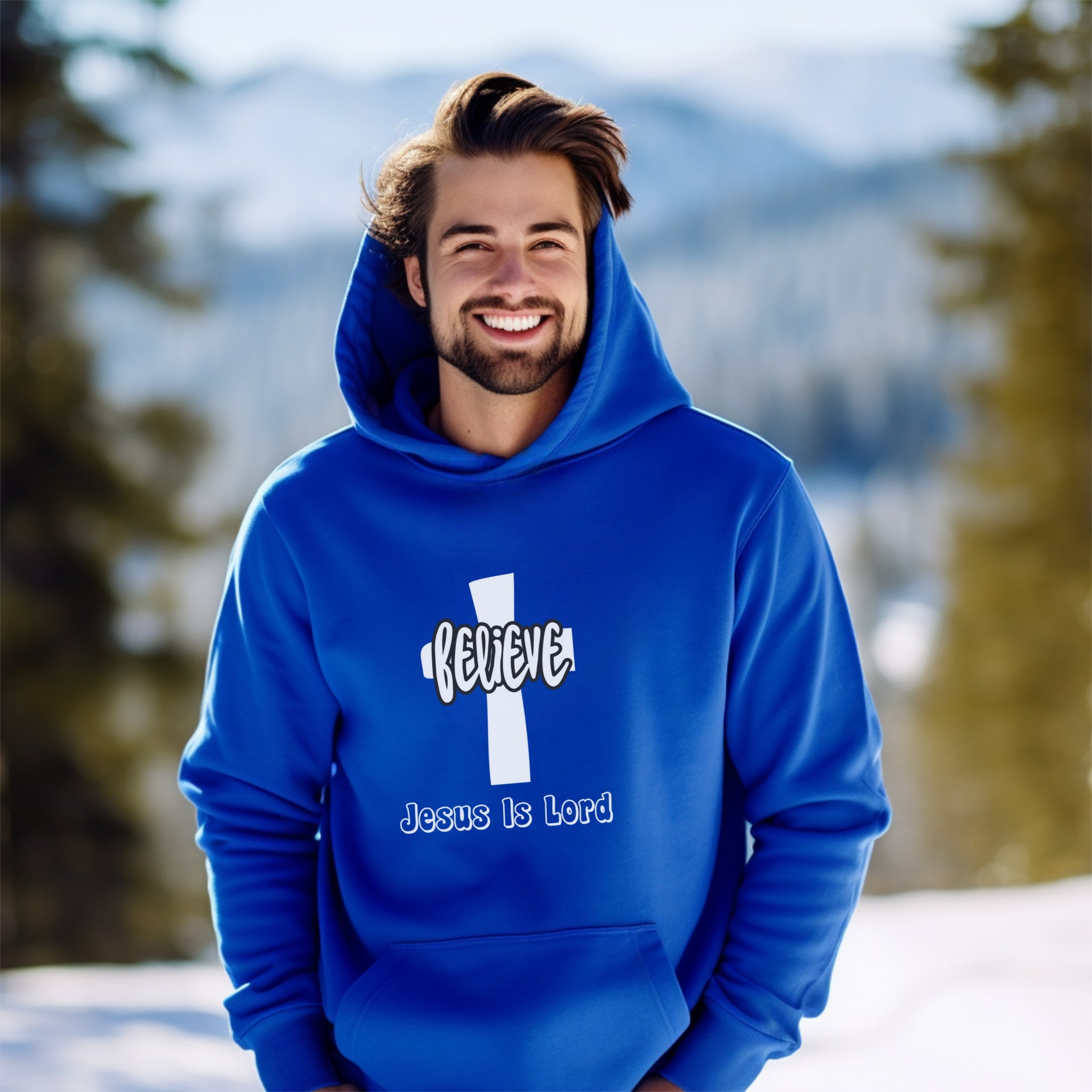 Believe Jesus is Lord Unisex Hoodie - My Faith My Father