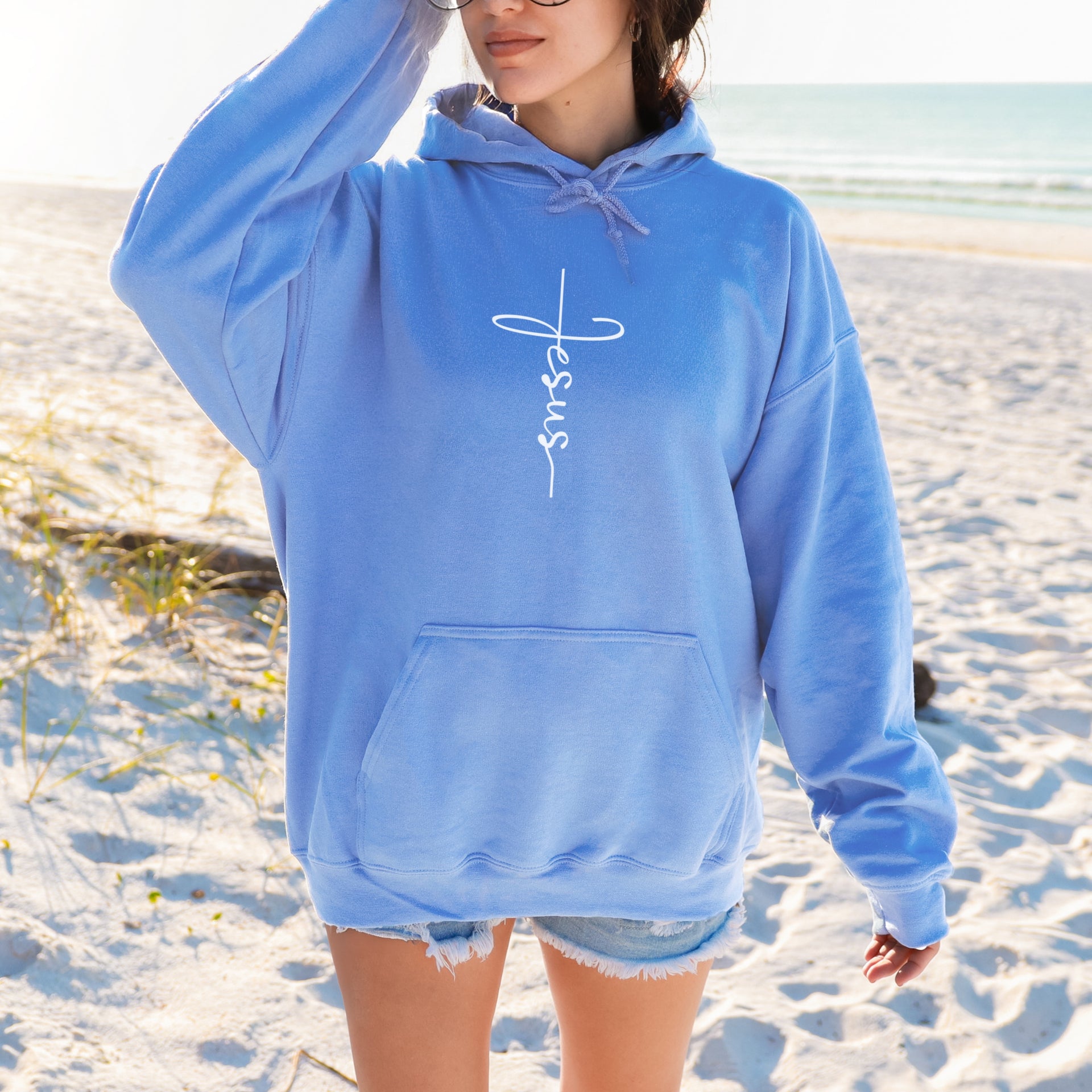 Jesus Cross Unisex Hoodie - My Faith My Father