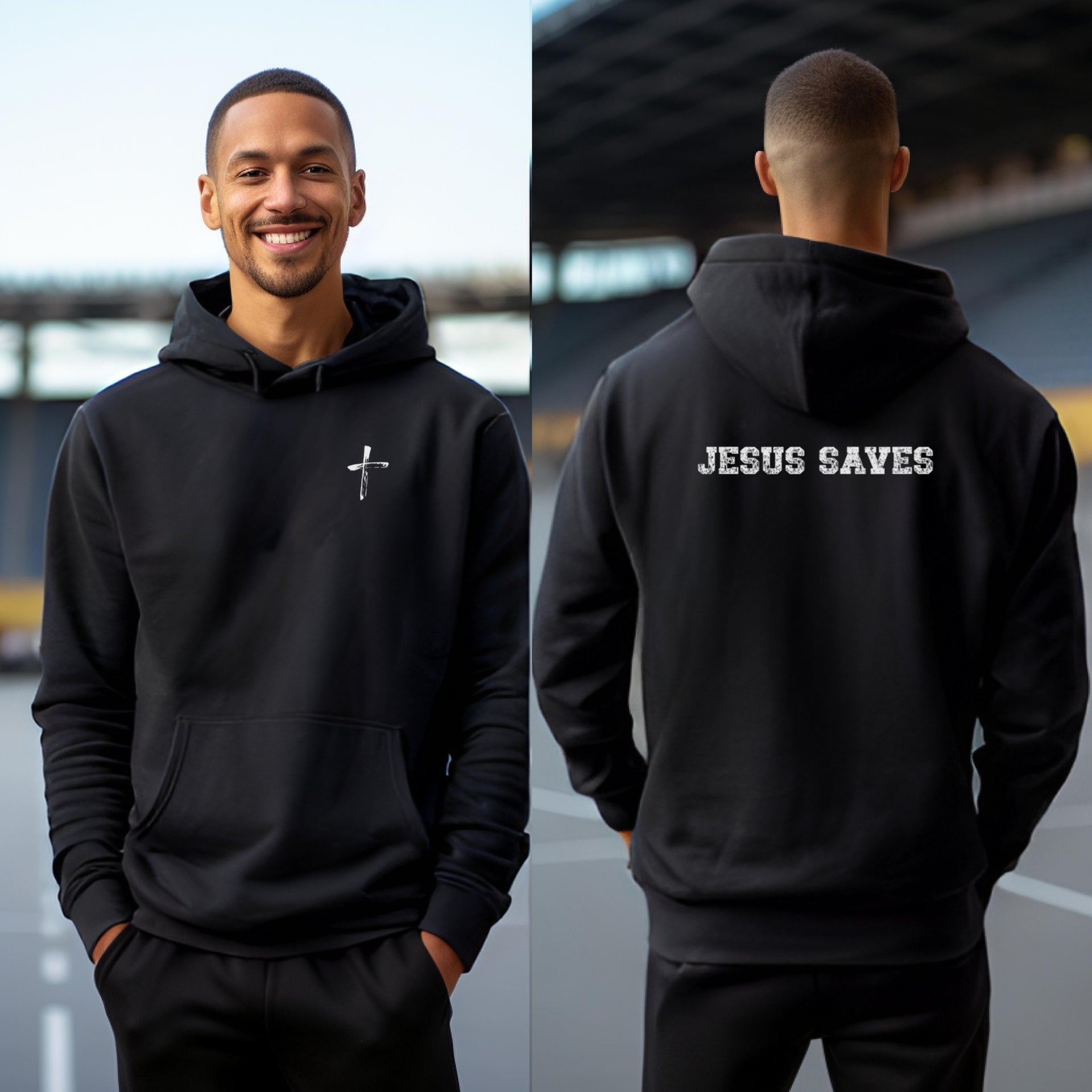 Jesus Saves Unisex Hoodie - My Faith My Father