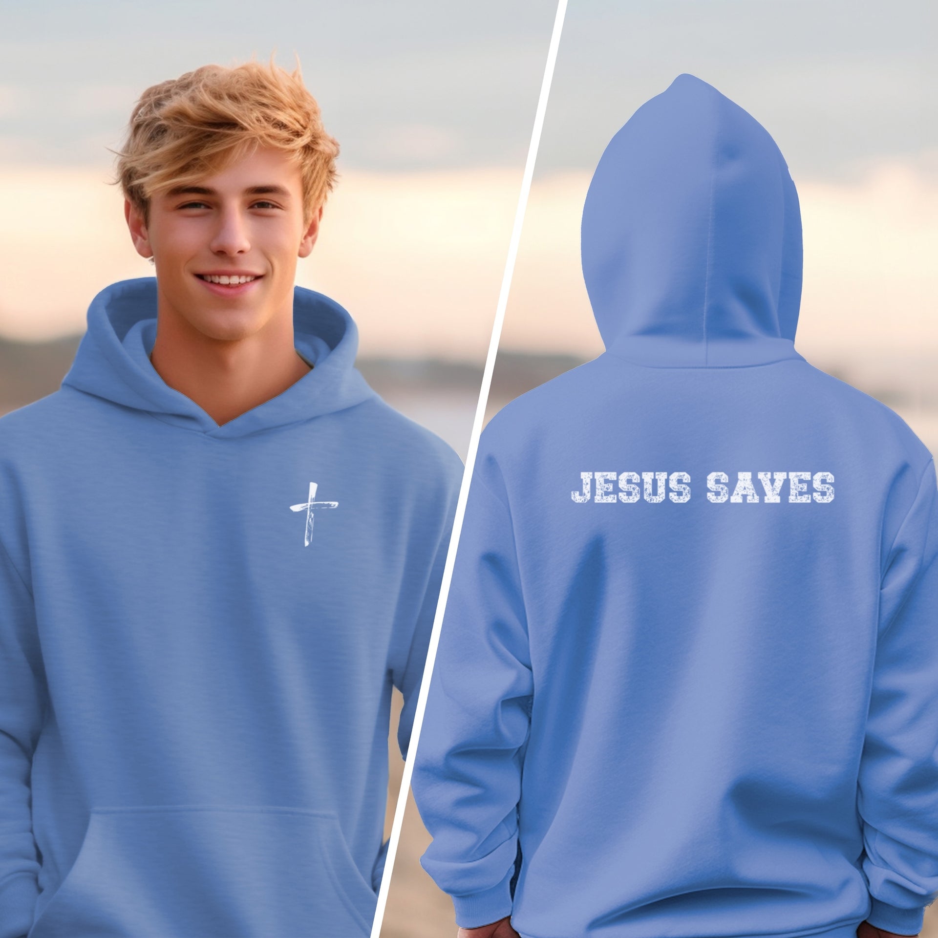 Jesus Saves Unisex Hoodie - My Faith My Father