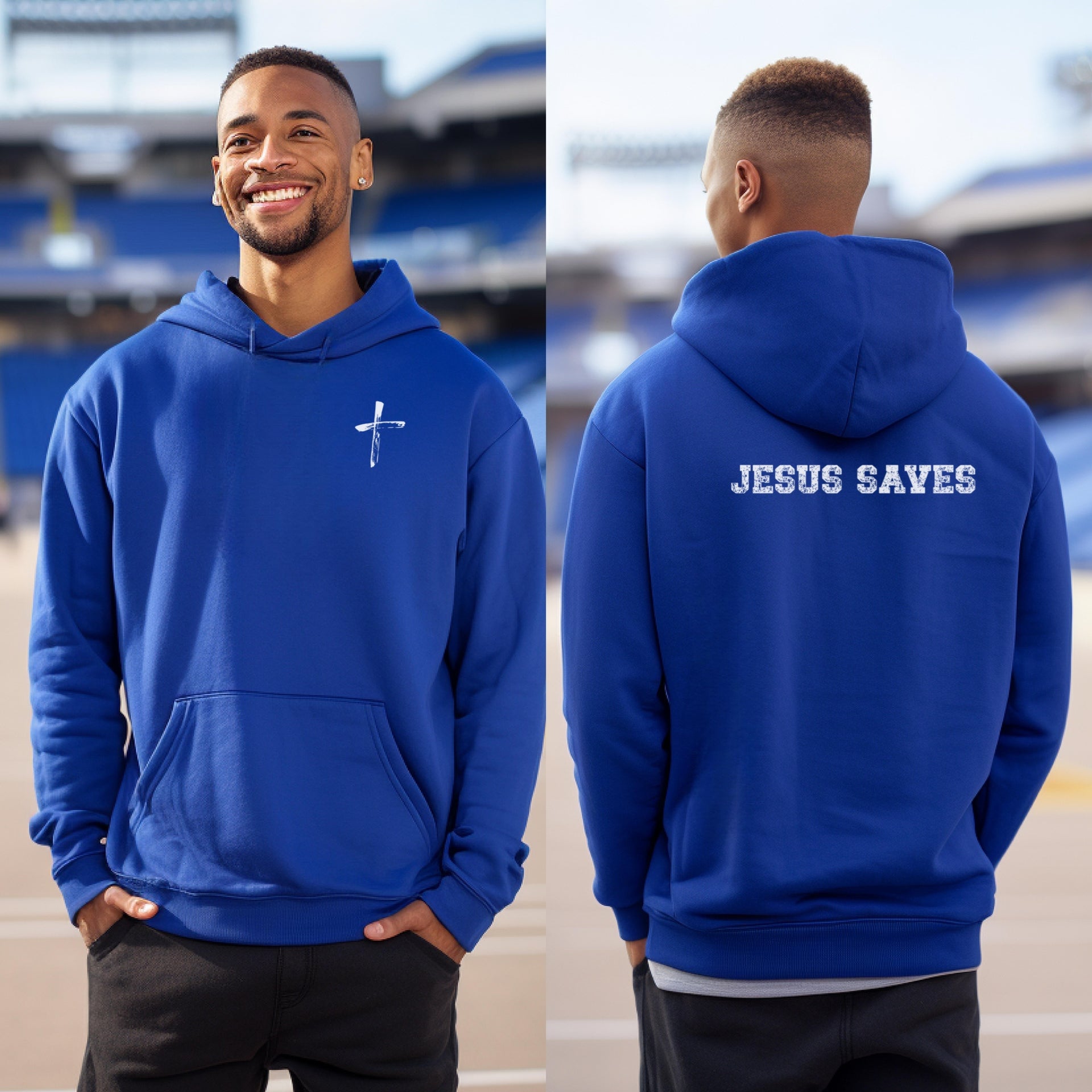 Jesus Saves Unisex Hoodie - My Faith My Father