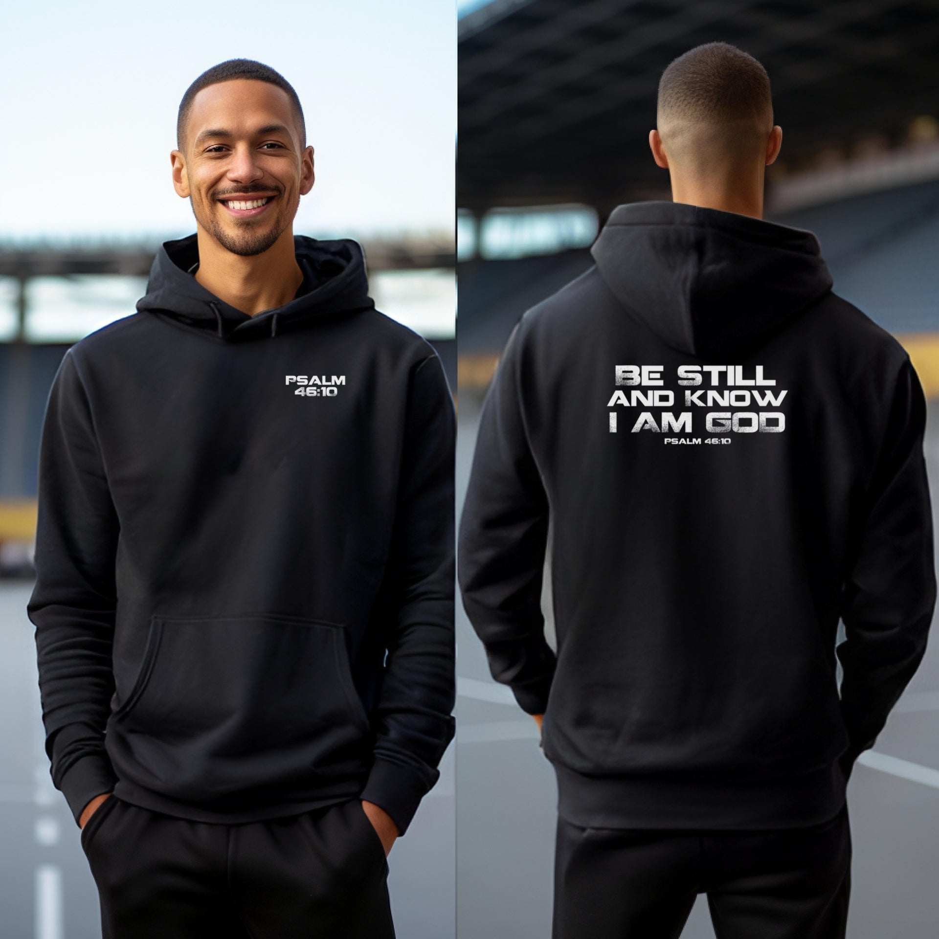 Be Still And Know I Am God Unisex Hoodie - My Faith My Father