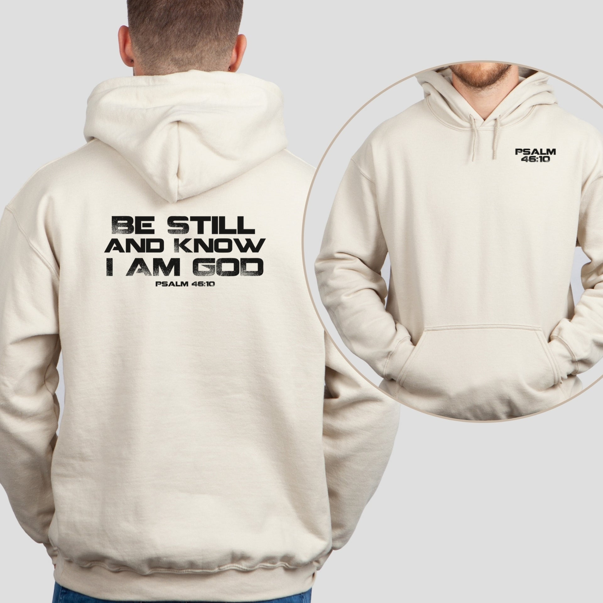 Be Still And Know I Am God Unisex Hoodie - My Faith My Father