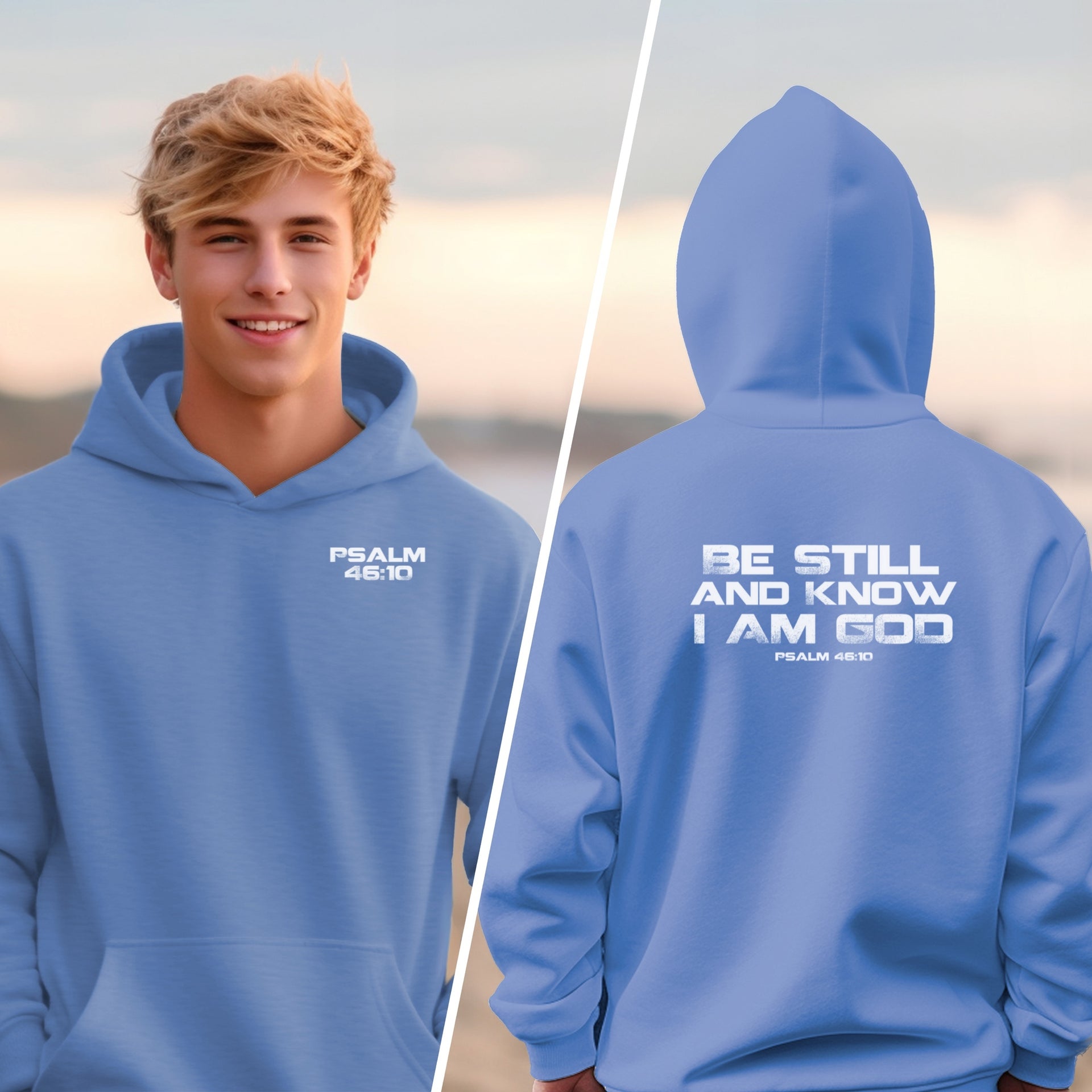 Be Still And Know I Am God Unisex Hoodie - My Faith My Father