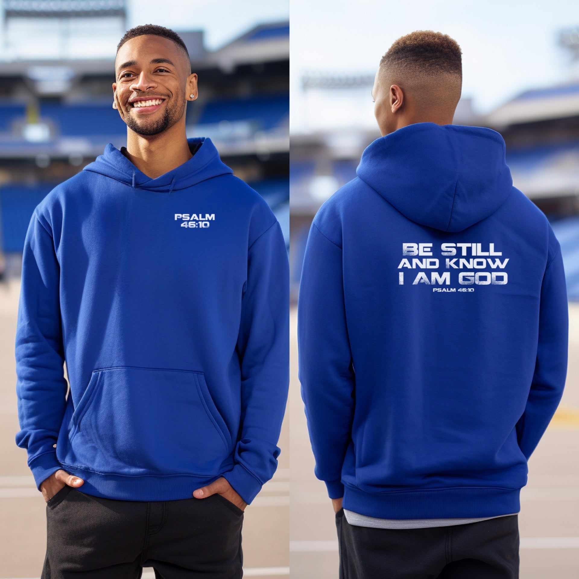 Be Still And Know I Am God Unisex Hoodie - My Faith My Father