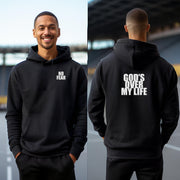 God’s Over My Life Unisex Hoodie. - My Faith My Father