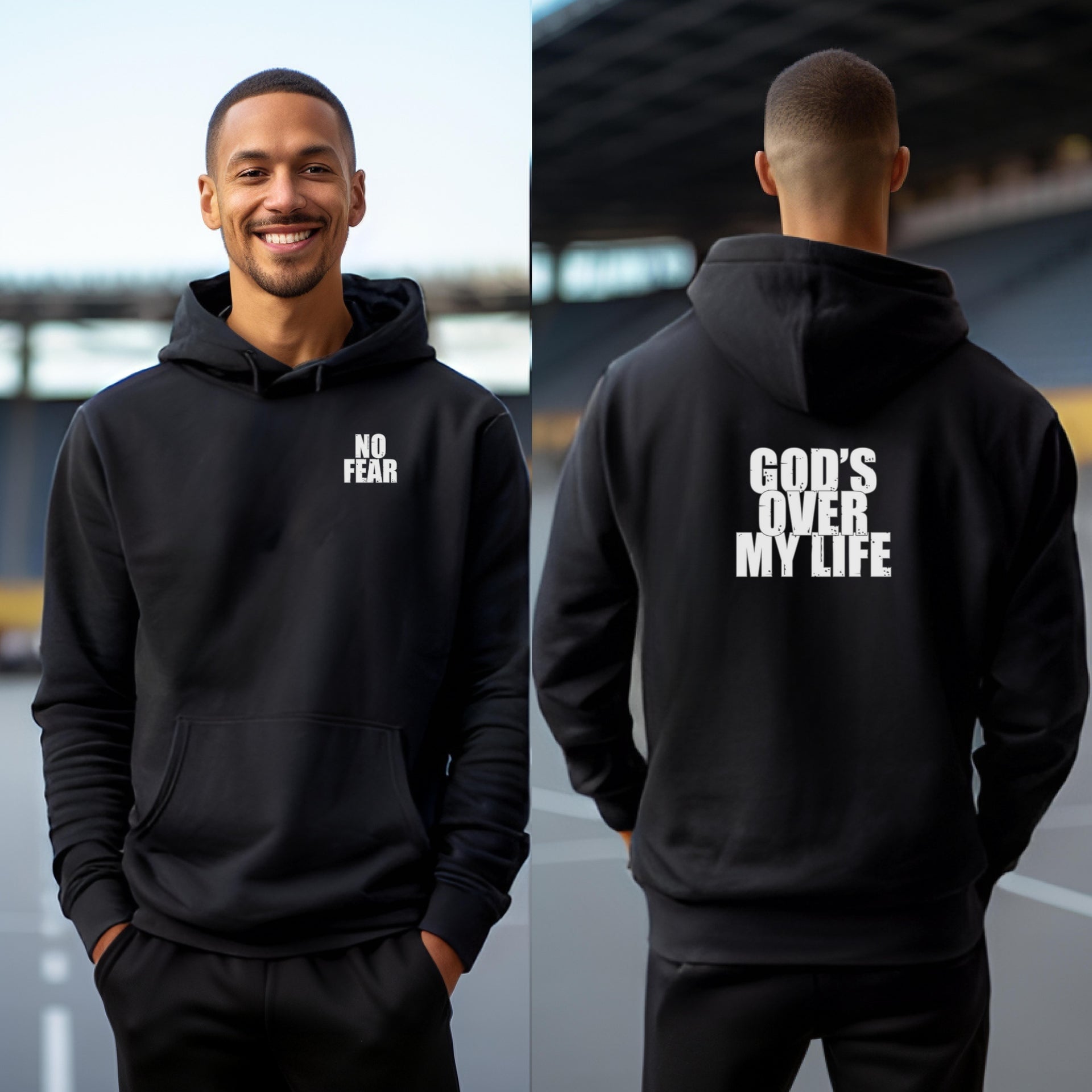 God’s Over My Life Unisex Hoodie. - My Faith My Father