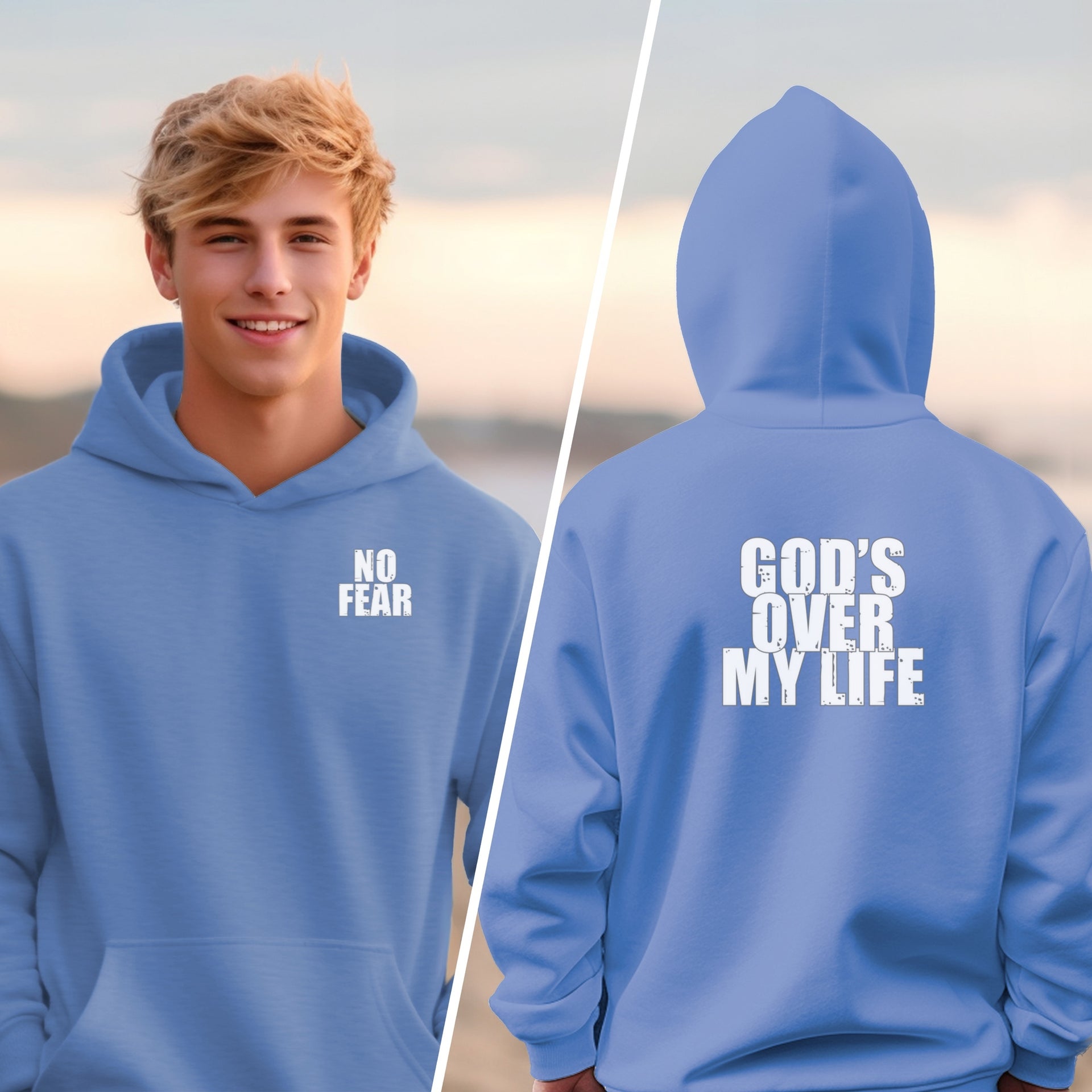 God’s Over My Life Unisex Hoodie. - My Faith My Father