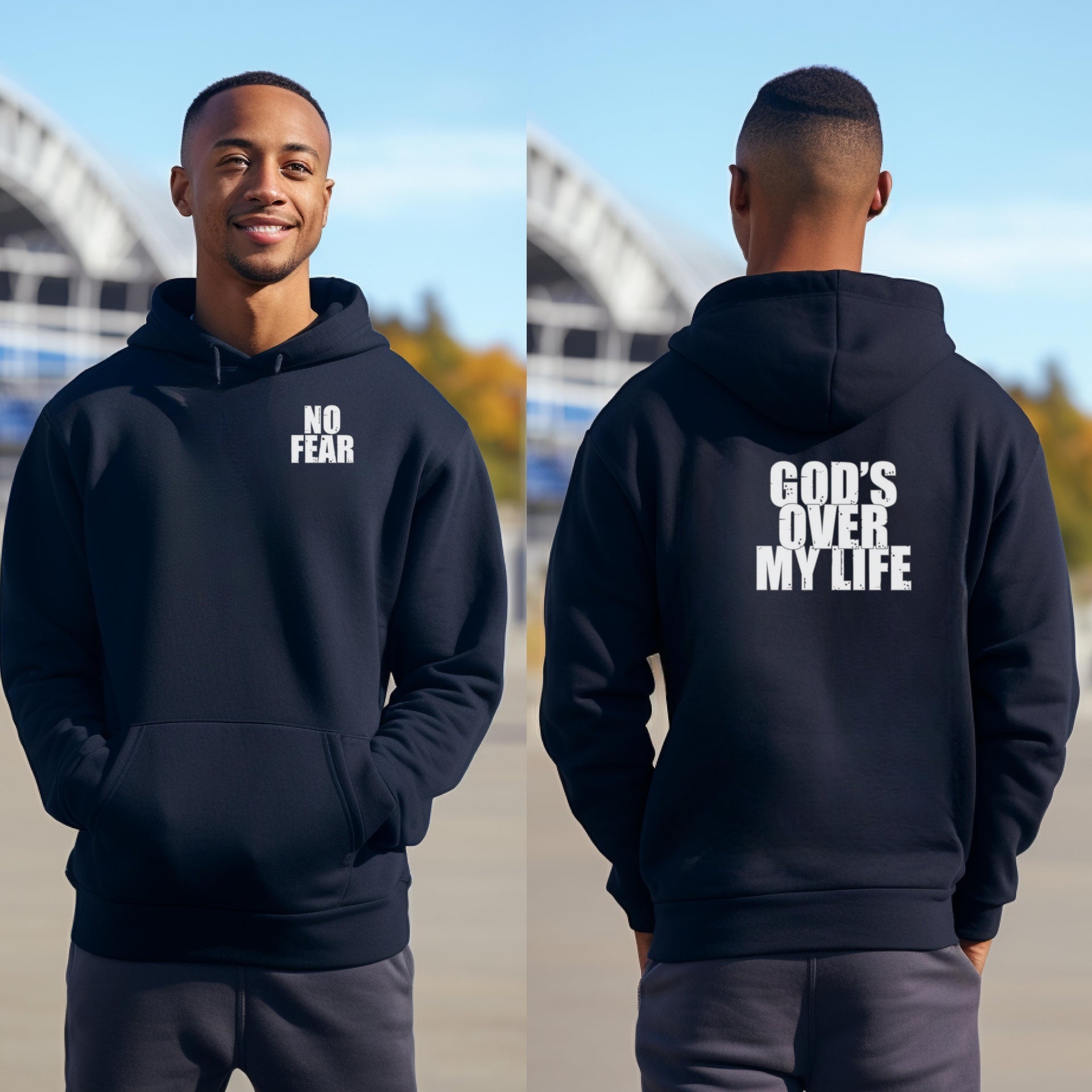 God’s Over My Life Unisex Hoodie. - My Faith My Father