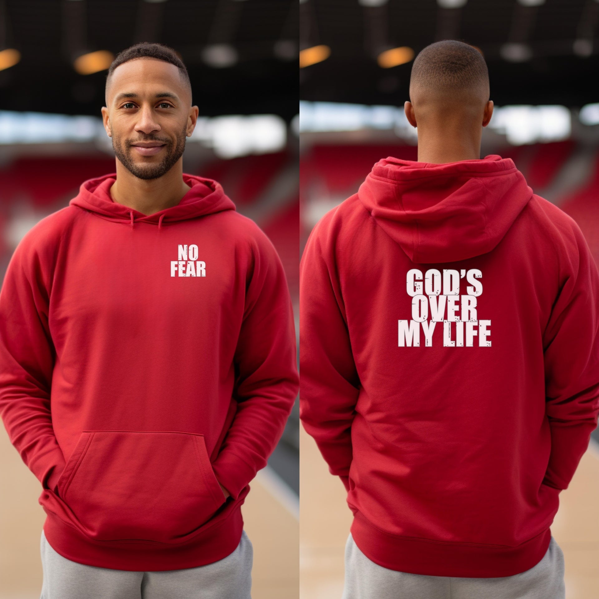 God’s Over My Life Unisex Hoodie. - My Faith My Father