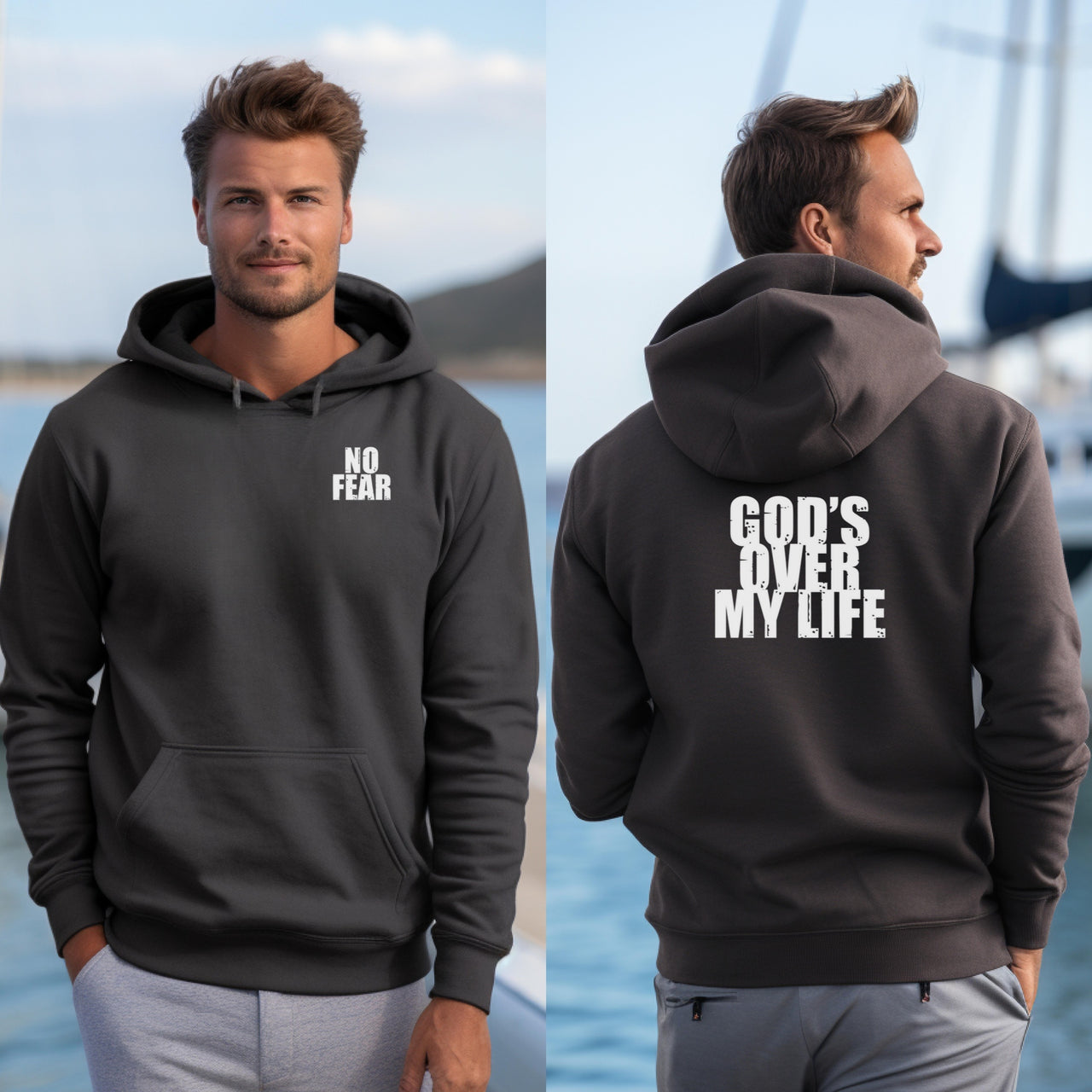 God’s Over My Life Unisex Hoodie. - My Faith My Father