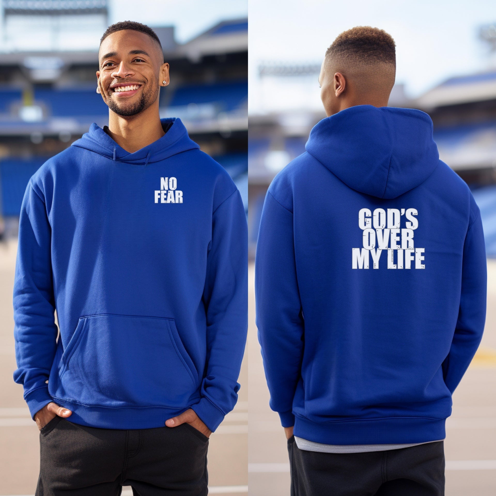 God’s Over My Life Unisex Hoodie. - My Faith My Father