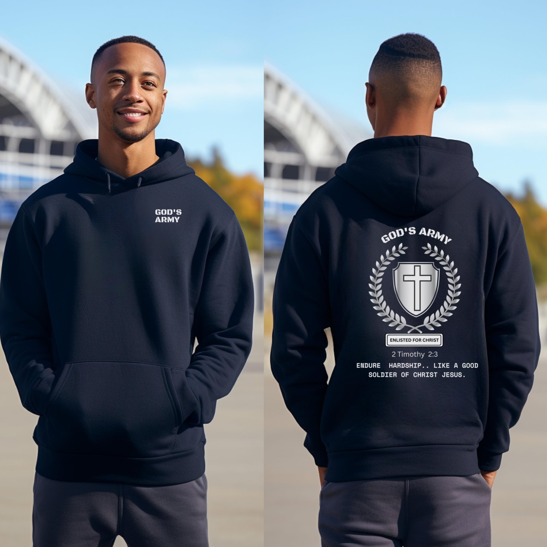 God's Army Unisex Hoodie - My Faith My Father