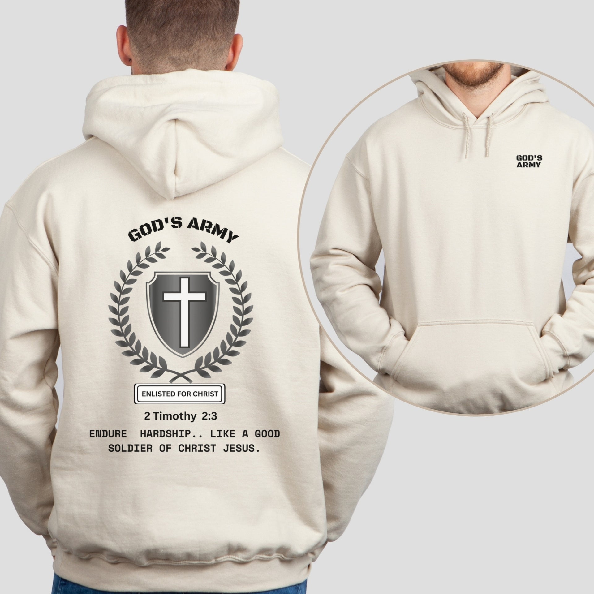 God's Army Unisex Hoodie - My Faith My Father