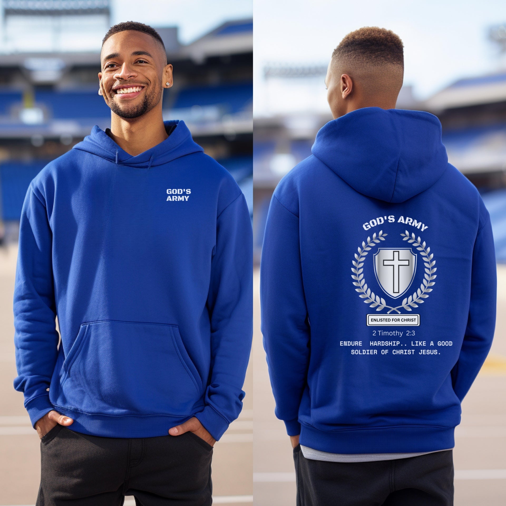 God's Army Unisex Hoodie - My Faith My Father