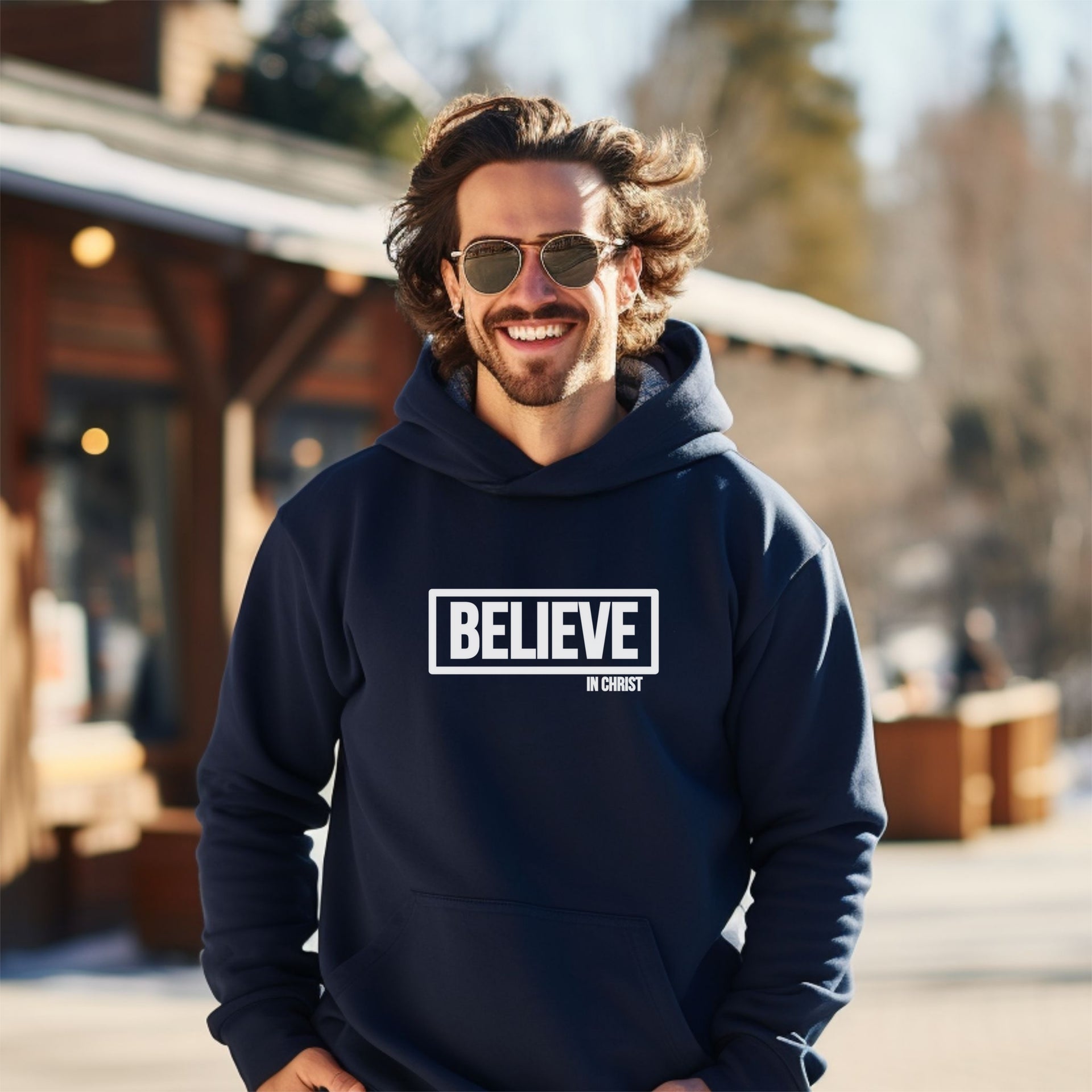 Believe in Christ Unisex Hoodie - My Faith My Father