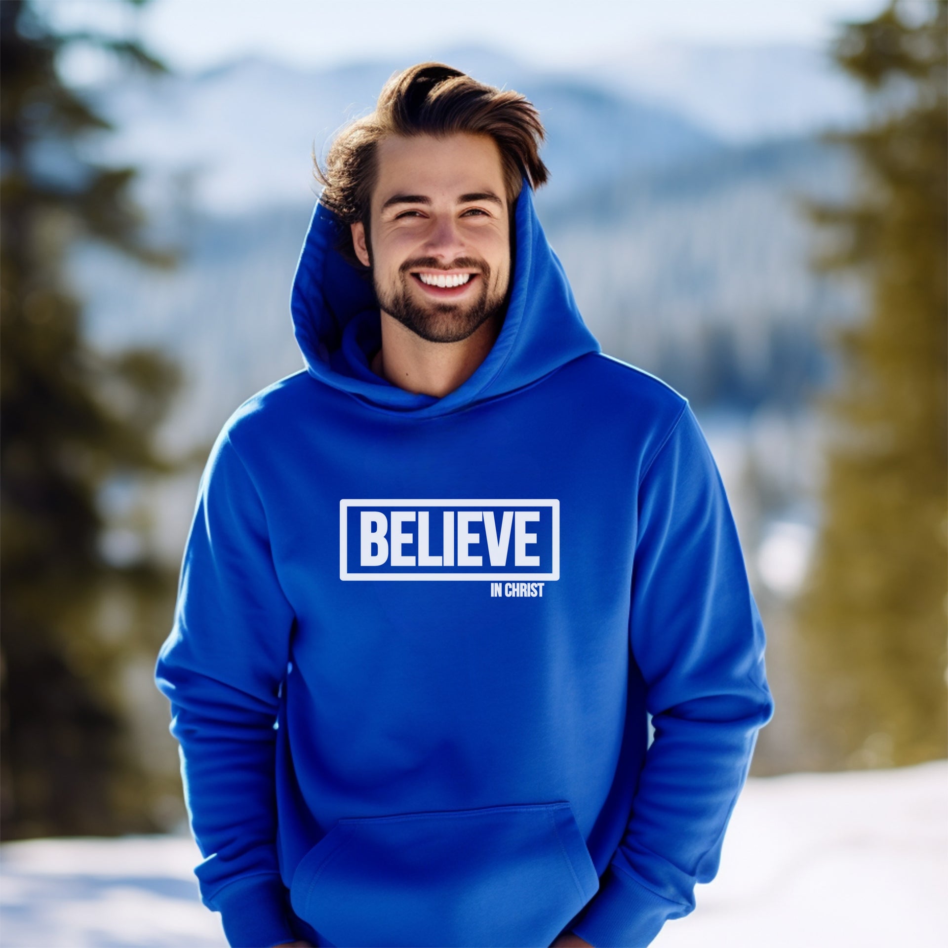 Believe in Christ Unisex Hoodie - My Faith My Father