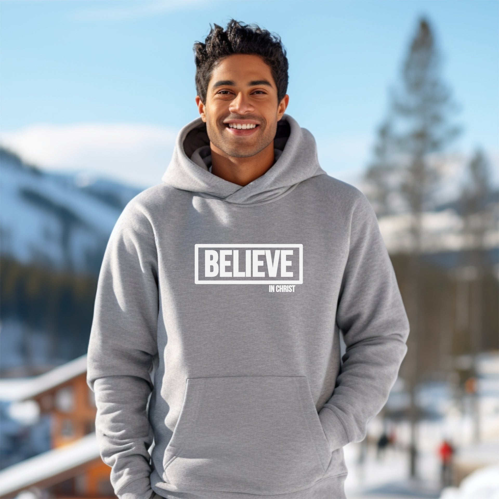 Believe in Christ Unisex Hoodie - My Faith My Father