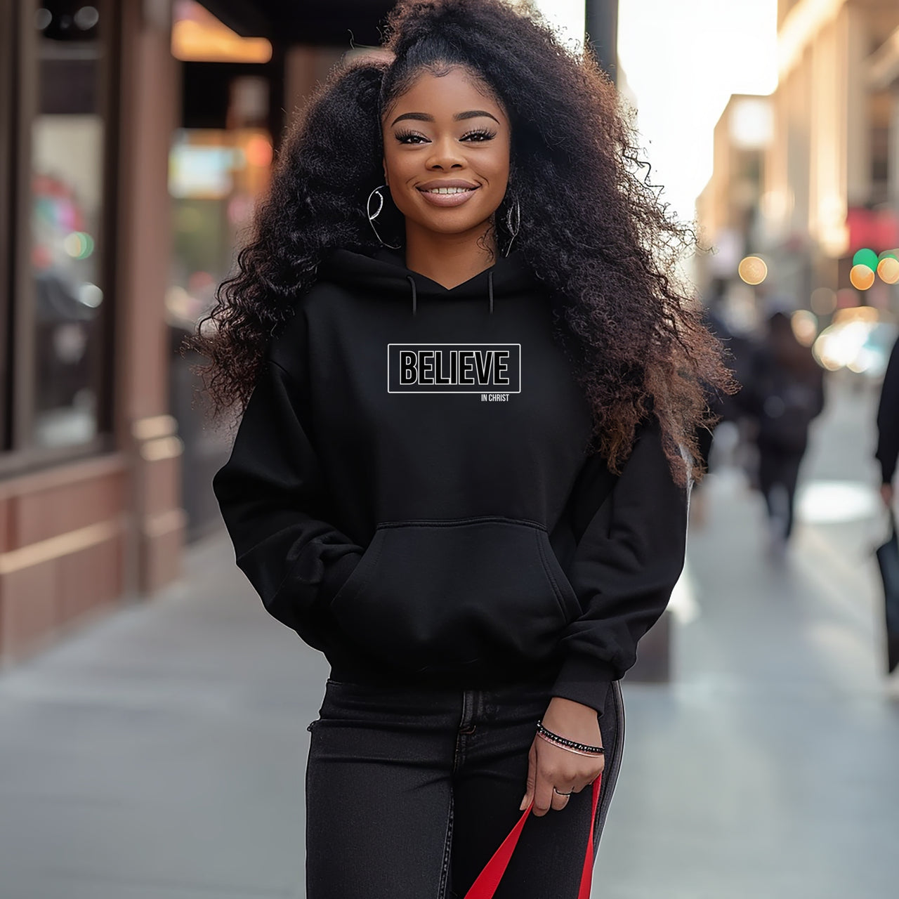 Believe in Christ Unisex Hoodie - My Faith My Father