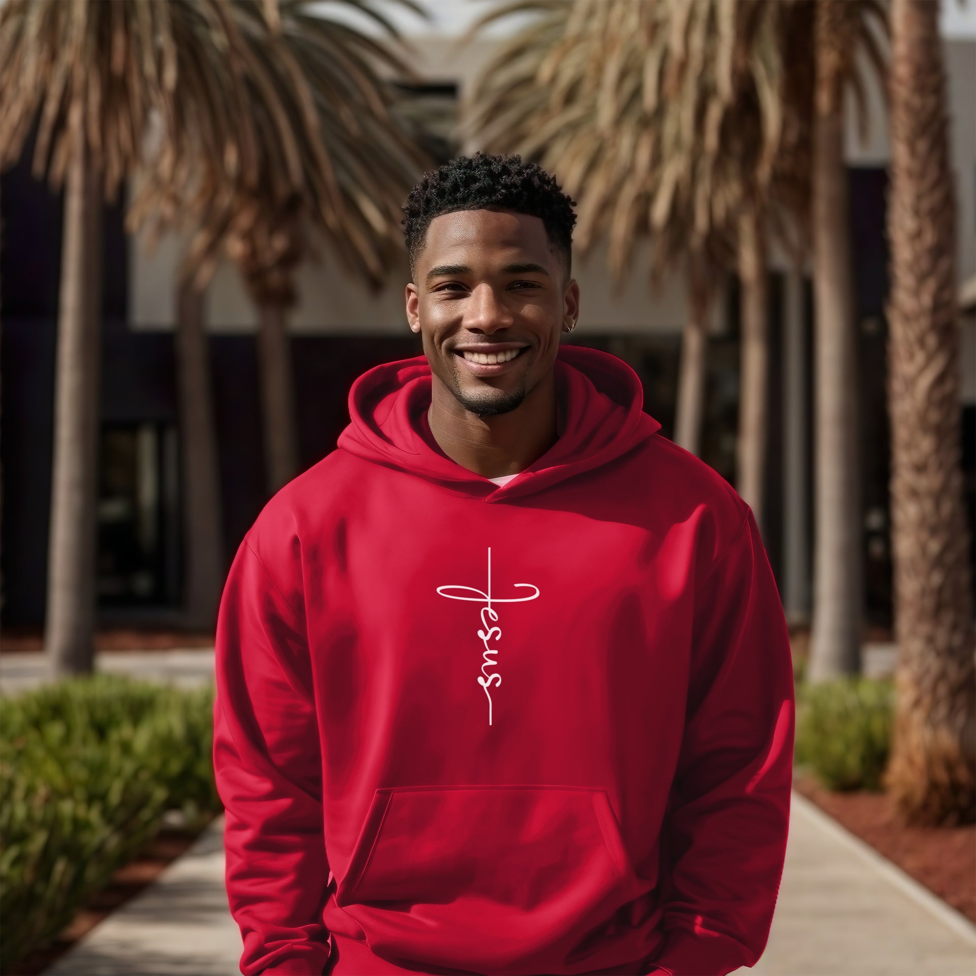 Jesus Cross Unisex Hoodie - My Faith My Father