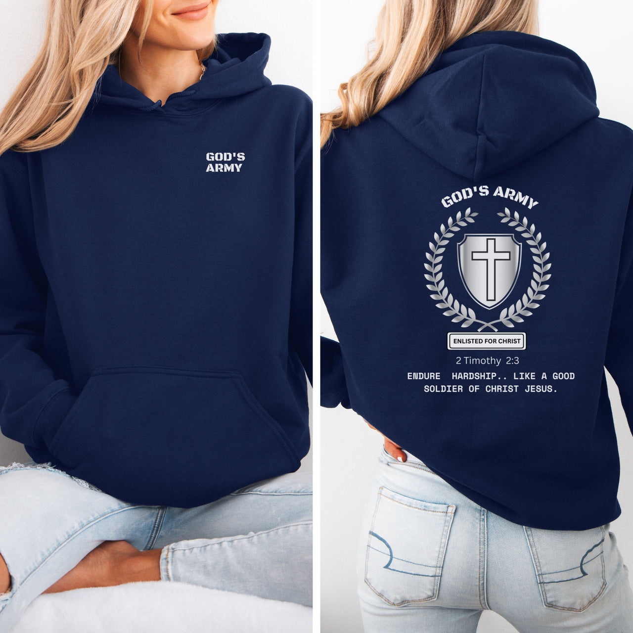God's Army Unisex Hoodie - My Faith My Father