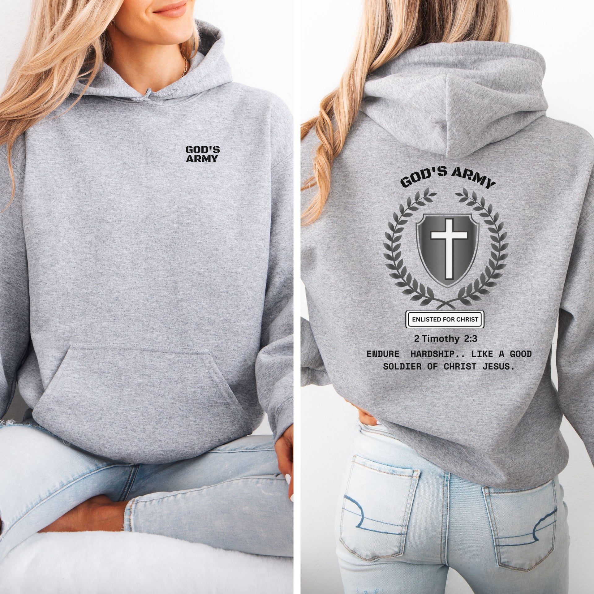God's Army Unisex Hoodie - My Faith My Father