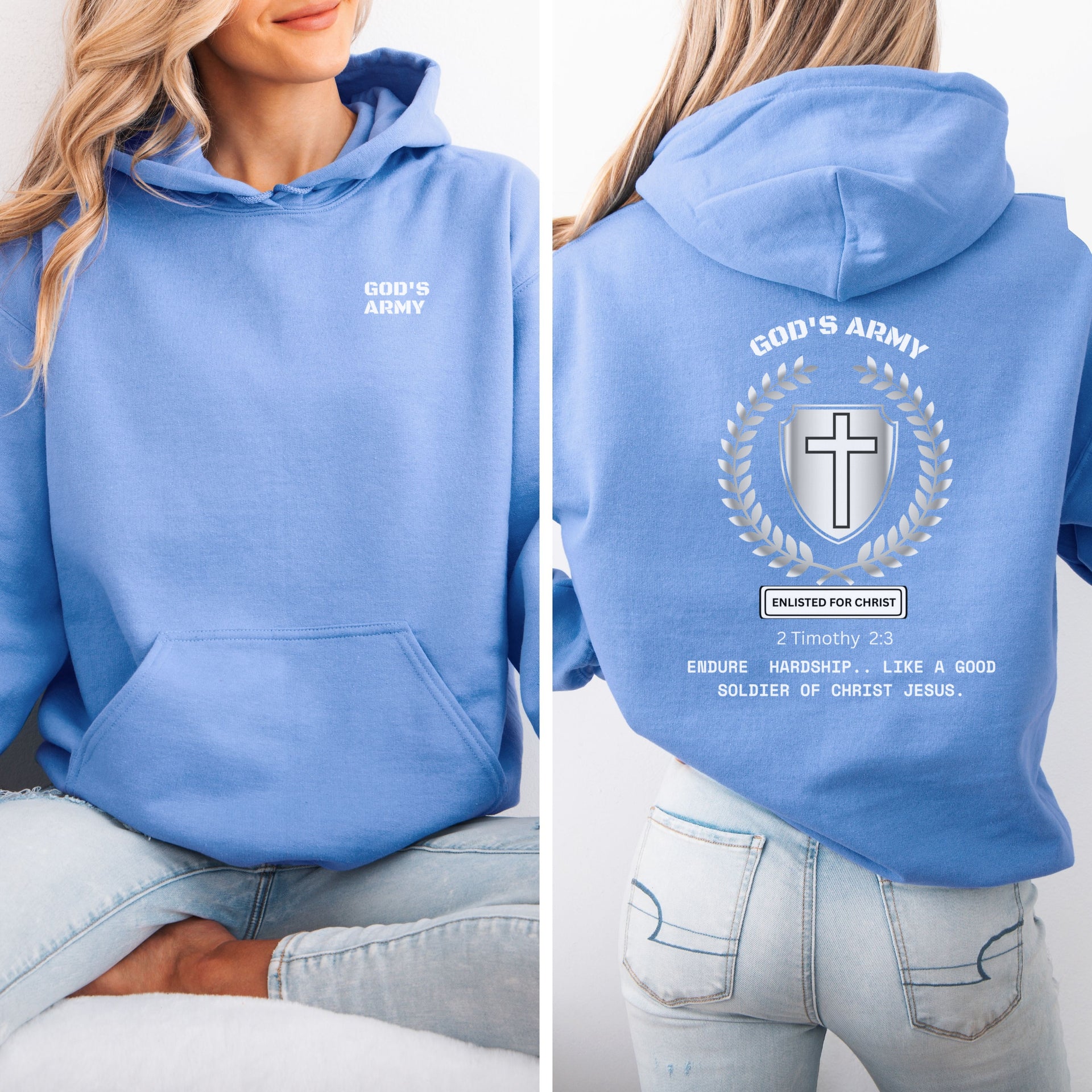 God's Army Unisex Hoodie - My Faith My Father