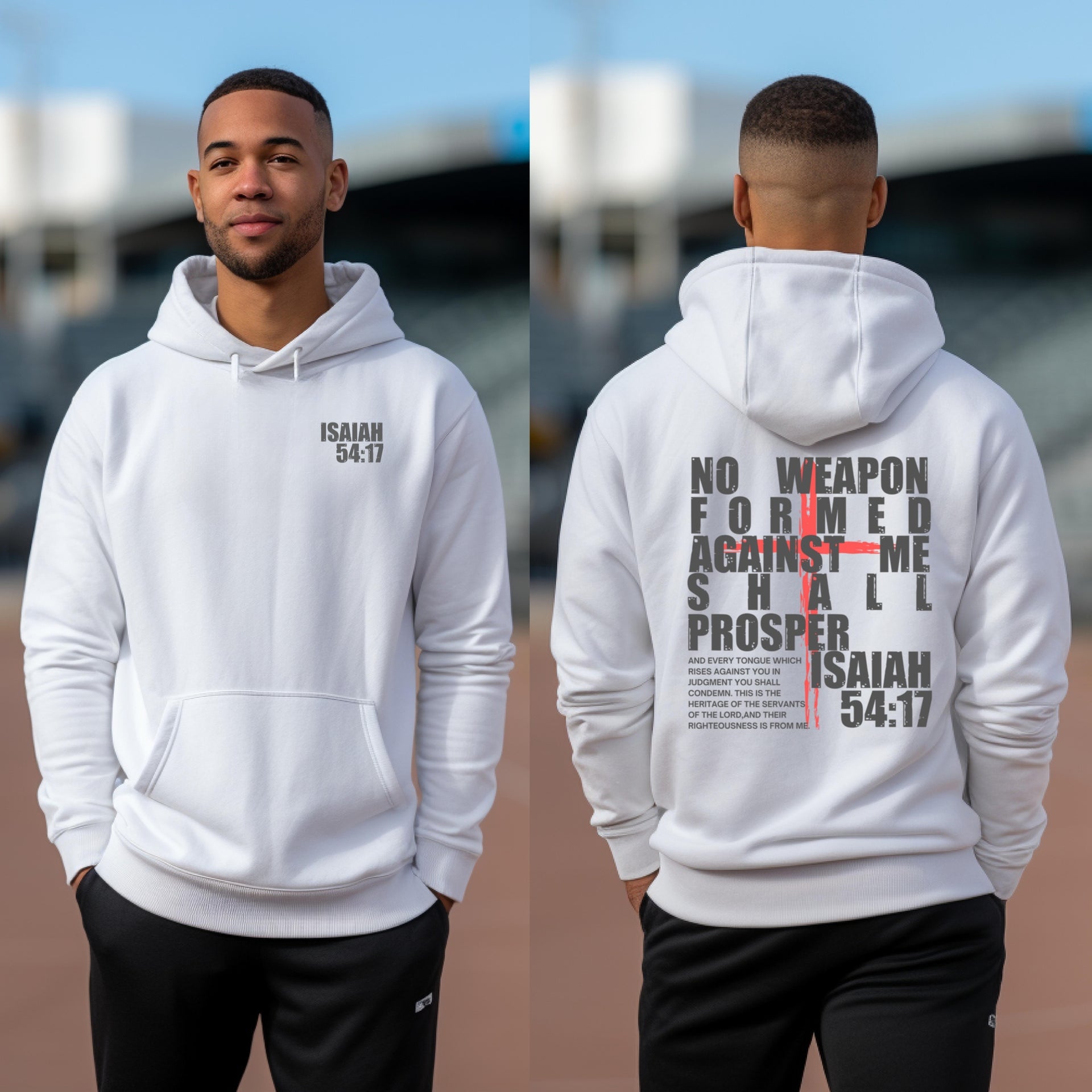 Isaiah 54:17 Unisex Hoodie - My Faith My Father