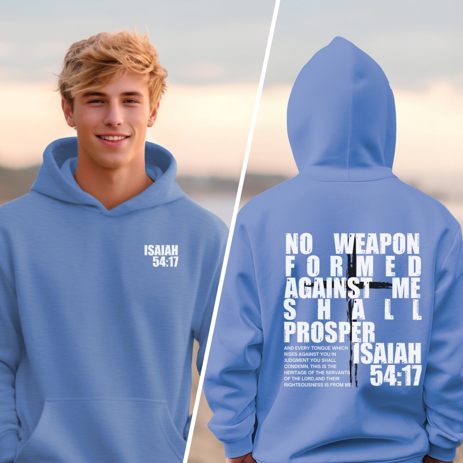 Isaiah 54:17 Unisex Hoodie - My Faith My Father