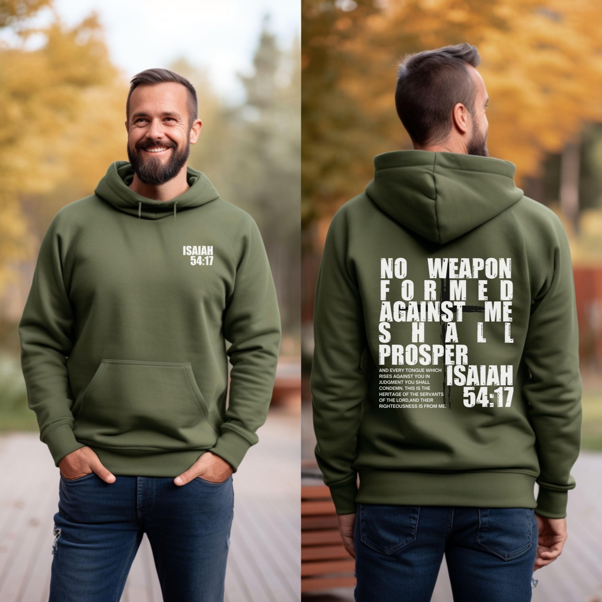 Isaiah 54:17 Unisex Hoodie - My Faith My Father